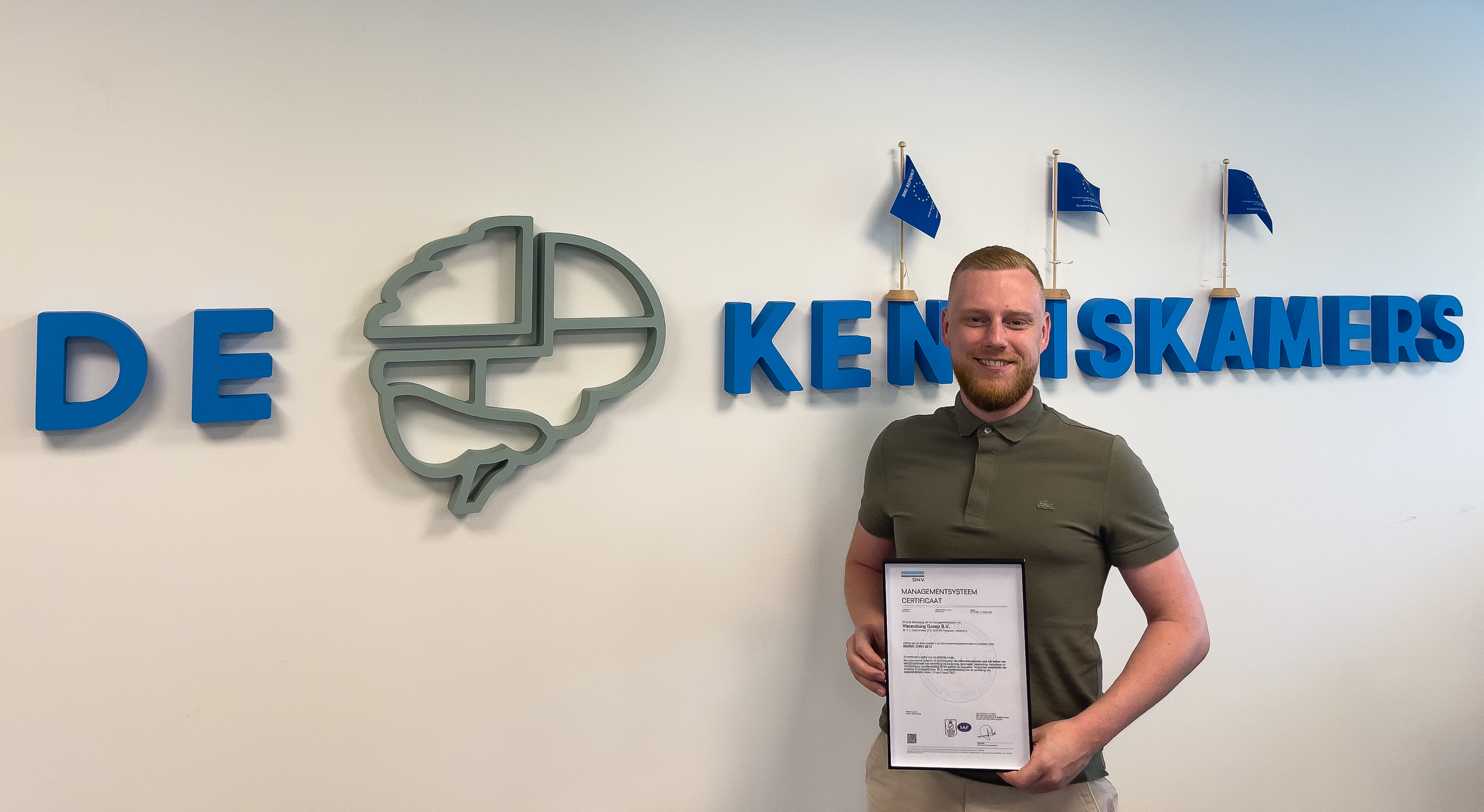 De Kenniskamers behaalt de ISO27001-certificering!